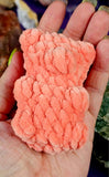 Peach Gummy Bear Crocheted Plushie 🍑🐻