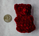 Rhubarb Gummy Bear Crocheted Plushie ❤️🐻