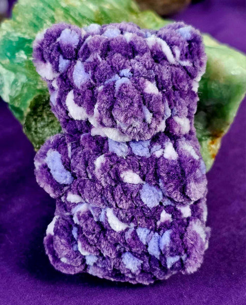 Grape Gummy Bear Crocheted Plushie 🍇🐻