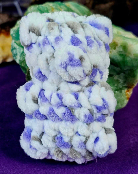 Dusty Lilac Gummy Bear Crocheted plushie 🐻💜