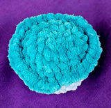 Baby Blue & Teal Mushroom Baby Crocheted Plushie 🍄