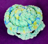 Mint & Sprinkly Mint Mushroom Baby Crocheted Plushie 🍄