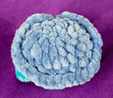 Dark Blue & Sky Blue Mushroom Baby Crocheted Plushie 🍄