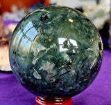 Prehnite Crystal Sphere
