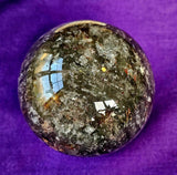 Garden Scenic Quartz Crystal Sphere