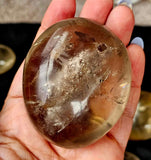Clear Quartz Crystal Palmstone
