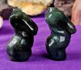 Labradorite Curvy Female Crystal Torso Figurine