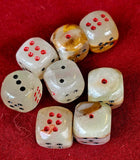 Banded Calcite Crystal Dice 🎲
