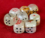 Banded Calcite Crystal Dice 🎲