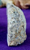 Blue Quartz Geode Half