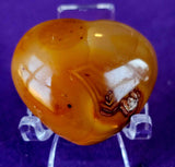 Carnelian Crystal Puffy Heart ❤️
