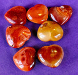 Carnelian Crystal Puffy Heart ❤️