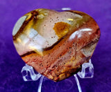 Polychrome Jasper Crystal Puffy Heart 💜 ❤️