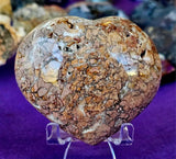 LG Ibis Jasper Crystal Puffy Heart ❤️