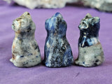 Sodalite Crystal Standing Kitty Cat Figurine 🐈😺😍