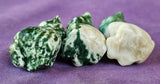 Green Spotted Jasper Crystal Standing Kitty Cat Figurine 🐈😺😍💚🍏