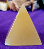 Creamsicle Calcite Crystal Pyramid 🍊