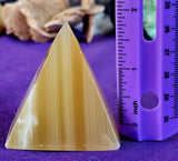 Creamsicle Calcite Crystal Pyramid 🍊