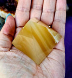 Creamsicle Calcite Crystal Pyramid 🍊