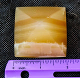 Creamsicle Calcite Crystal Pyramid 🍊