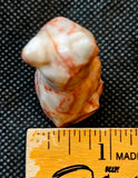 Red Veined Jasper Crystal Kitty Cat Figurine 🐈😺😍