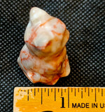 Red Veined Jasper Crystal Kitty Cat Figurine 🐈😺😍