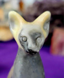 Shell Jasper Sphynx Cat Statue 🐚🐈‍⬛