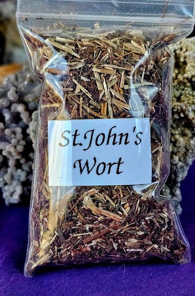 Fresh Dried Cut Organic St. John’s Wort Herb 🌿