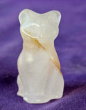 Assorted Crystal Standing Kitty Cat Figurine 🩷😺🐾💜🐈‍⬛✨💎