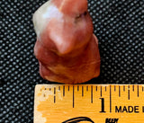 Pink Plum Blossom Jasper Crystal Standing Kitty Cat Figurine 😺 🐾🐈‍⬛✨🩷