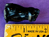 Black Obsidian Crystal Standing Kitty Cat Figurine 😺✨🖤🐾🐈‍⬛
