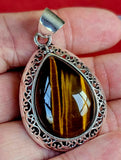Assorted Crystal Silver Plated Teardrop Shaped Necklace