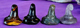 Assorted Crystal Witch or Wizard Hat Carving 🧙