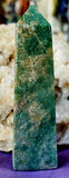 Green Jasper Obelisk Crystal Tower ✨🥹💚🍏