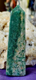 Green Jasper Obelisk Crystal Tower ✨🥹💚🍏