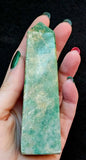 Green Jasper Obelisk Crystal Tower ✨🥹💚🍏