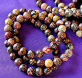 Imperial Jasper Stretchy Elastic Crystal Bracelet 💚📿❤️