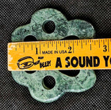 Green Jasper Crystal Paw Print Carving 💚🐾🐈🐕🦴