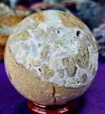 Rainbow Fluorite Root Crystal Sphere 💜🤍✨🫚🔮💚