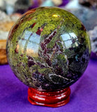 Dragon's Blood Crystal Sphere 🐉🐲🔮🩸❤️