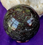 Dragons Blood Crystal Sphere 🐲🩸🔮🐉💚