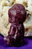 Strawberry Quartz Crystal Buddha Figurine 🕉️🪷🕊️🧘‍♀️🍓