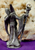 Antique Vintage Wizard Figurine w/Owl & Crystal Ball 🔮🧙‍♀️🧙‍♂️🦉
