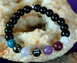 Intention Zodiac 'Aquarius' Crystal Bracelet 🏺♒📿