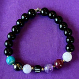 Intention Zodiac 'Aquarius' Crystal Bracelet 🏺♒📿