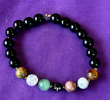 Handmade 'Aries' Zodiac Themed Crystal Intention Bracelet ♈🐏📿