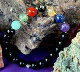 Handmade 'Virgo' Zodiac Themed Crystal Intention Bracelet ♍💜📿