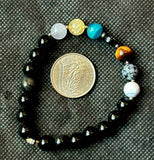 Handmade 'Gemini' Zodiac Themed Crystal Intention Bracelet ♊👬📿