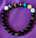 Handmade 'Gemini' Zodiac Themed Crystal Intention Bracelet ♊👬📿