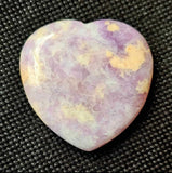 Lepidolite Crystal Heart Shaped Worry Stone 💜🔮✨